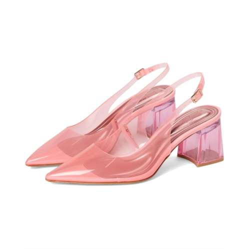 Jessica Simpson Syrina Lucite Slingback Pumps