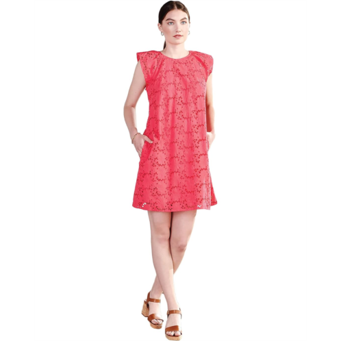 Hatley Kaia Eyelet Dress - Rouge Red
