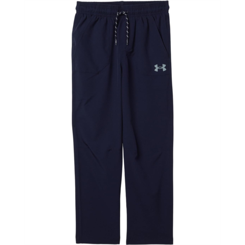 Mens Under Armour Kids Stretch Tech Pants (Big Kid)