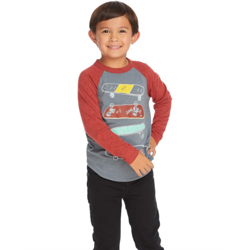 Chaser Kids Skater Life Raglan Tee (Big Kids)