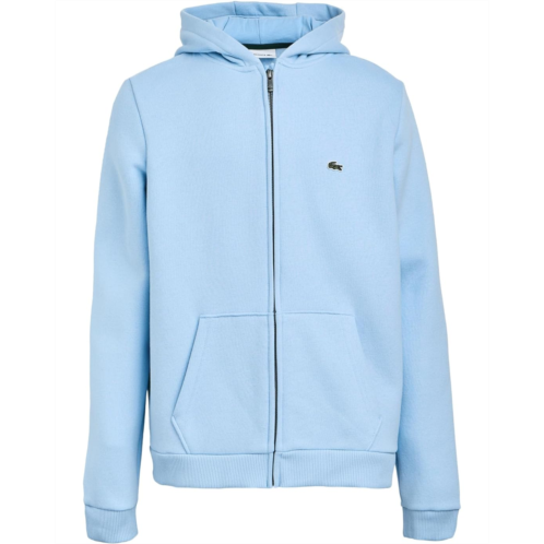 Lacoste Kids Core Fleece Full Zip Hoodie (Big Kid)