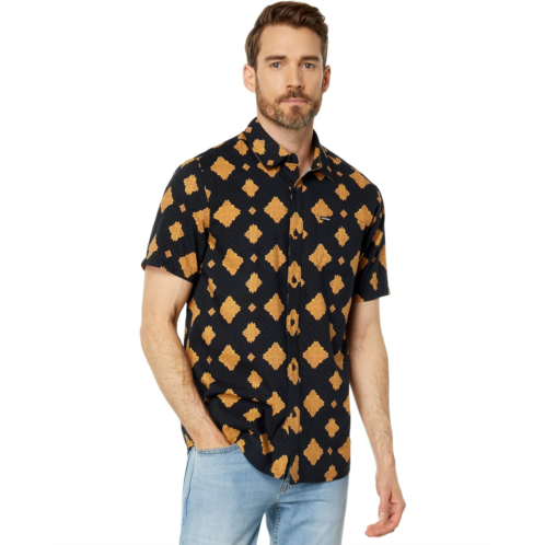 Mens Volcom Grit Mandala Short Sleeve Woven