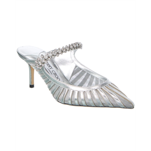 Jimmy Choo bing 65 leather & mesh pump