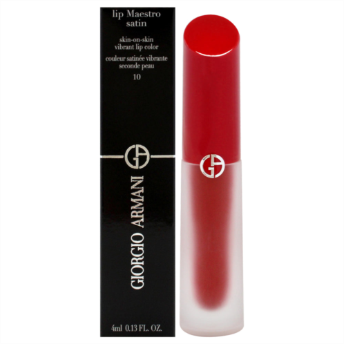 Giorgio Armani lip maestro satin long-lasting lipstick - 10 in love by for women - 0.13 oz lipstick