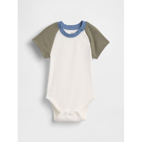 Gap Baby First Favorites TinyRib Raglan Bodysuit