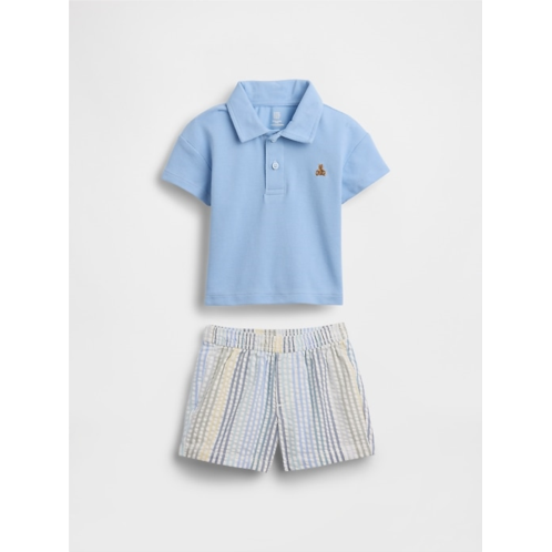 Gap Baby Polo Outfit Set