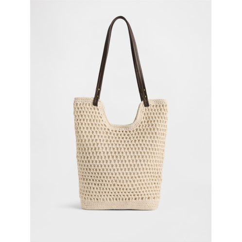 Gap Crochet Tote Bag