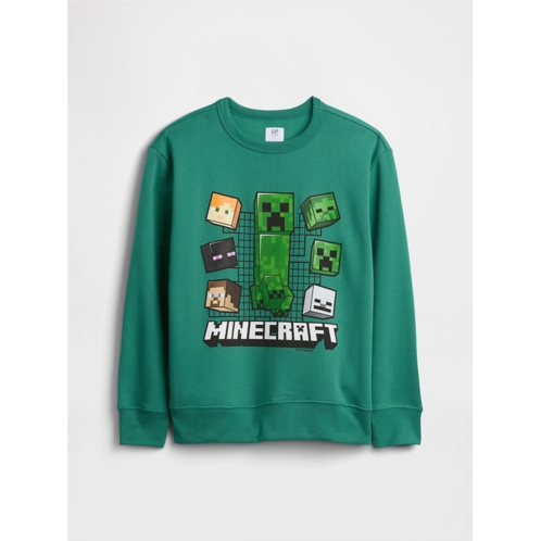 Gap Kids Relaxed Minecraft Graphic Sweatshirt