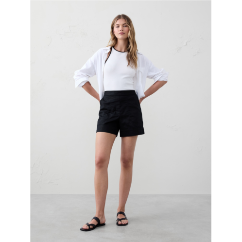 bananarepublic Linen-Blend Pull-On Short