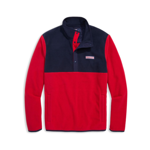 Vineyard Vines Harbor Fleece Quarter-Snap