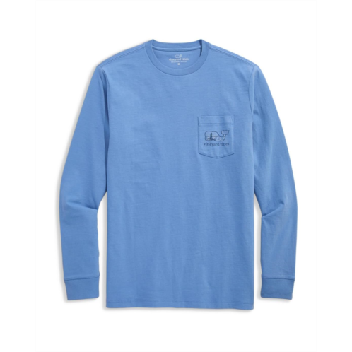 Vineyard Vines Snowy Lighthouse Whale Fill Long Sleeve