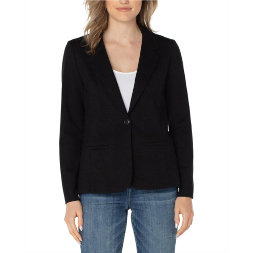 Womens Liverpool Los Angeles Fitted Knit Blazer