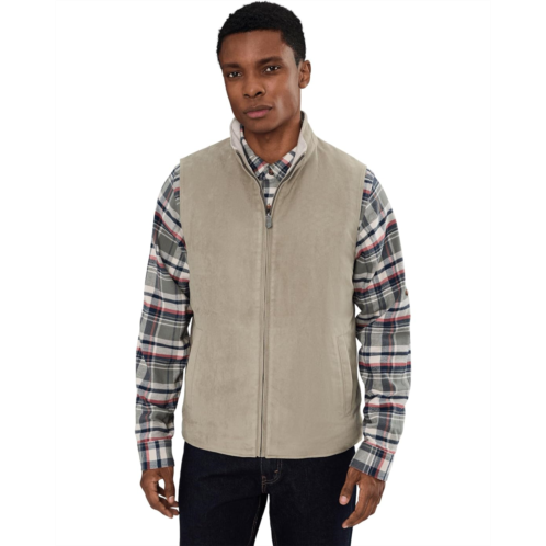 Mens Johnston & Murphy Faux Suede Reversible Vest