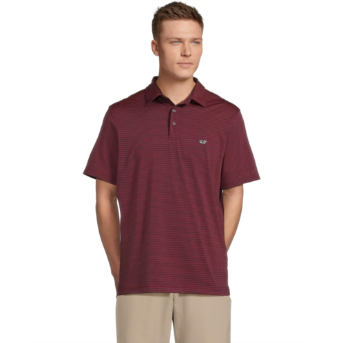 Vineyard Vines Bradley Stripe Sankaty Polo