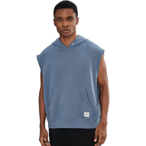 Mens Nike Athletic Club Dri-FIT Fleece Sleeveless Training Hoodie