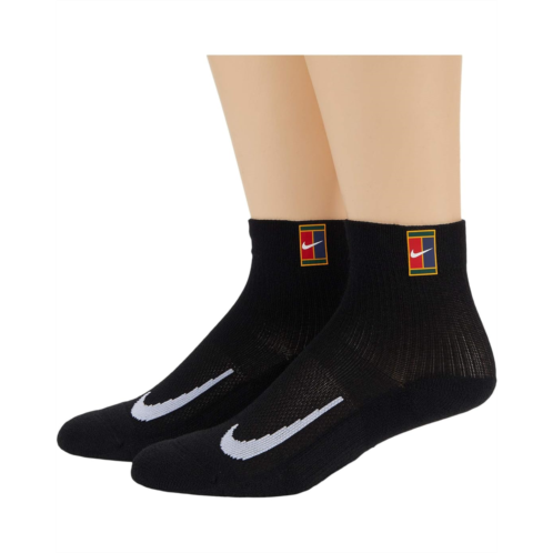 Unisex Nike NikeCourt Multiplier Max Ankle Socks 2-Pair Pack