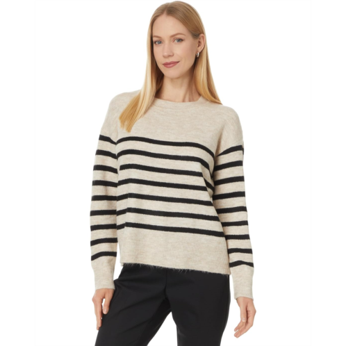 Liverpool Los Angeles Petite Long Sleeve Crew Neck Dropped Shoulder Sweater