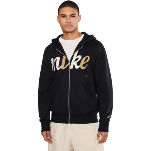 Mens Nike Sportswear Club Full-Zip Fleece Hoodie