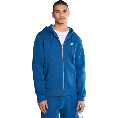 Mens Nike Club Full-Zip Fleece Hoodie