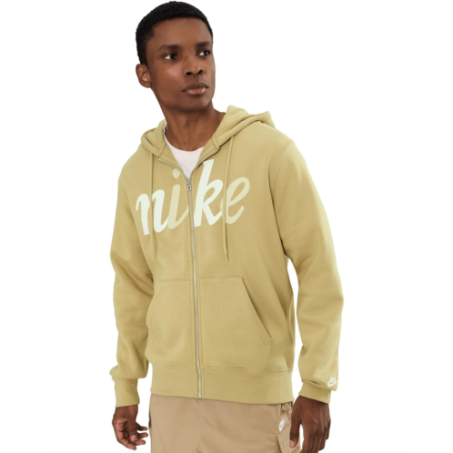 Mens Nike Sportswear Club Full-Zip Fleece Hoodie