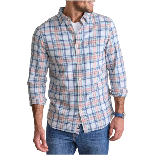 Vineyard Vines Folly Beach Plaid Island Slub Shirt