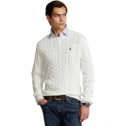 Mens Polo Ralph Lauren Cable-Knit Cotton Sweater