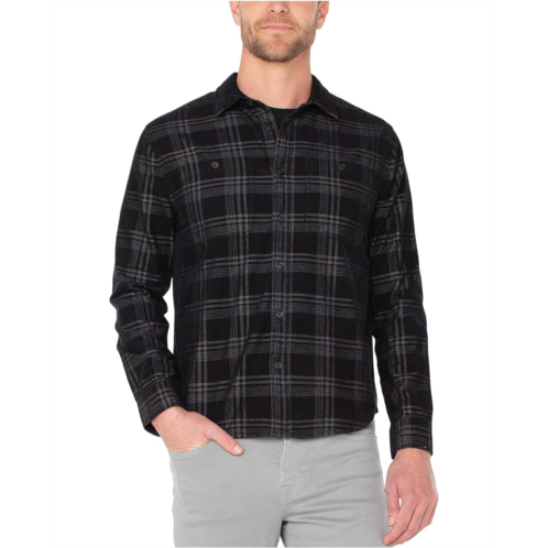 Liverpool Los Angeles Long Sleeve Double Pocket Button Up Shirt