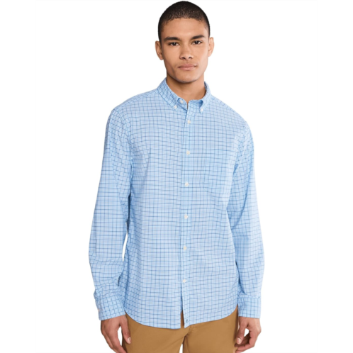 Mens Vineyard Vines Catamaran Check Performance Cotton Shirt