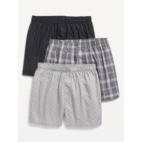 OldNavy 3-Pack Soft-Washed Boxer Shorts -- 3.75-inch inseam