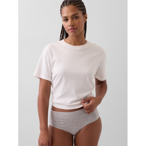 Gap Organic Stretch Cotton High Rise Bikini