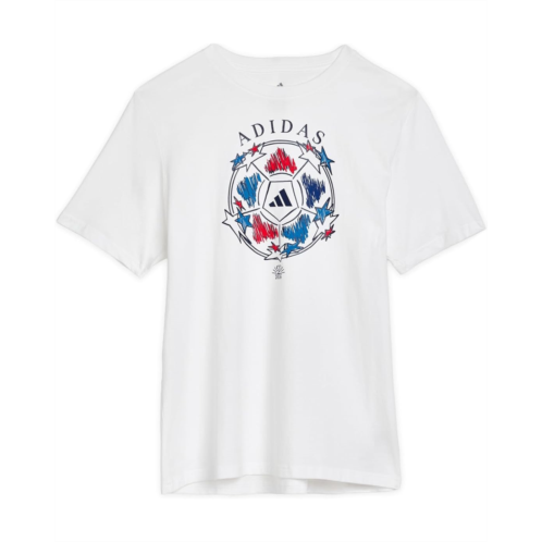 adidas Kids Usa Soccer Tee (Big Kid)