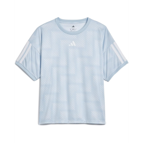 adidas Kids Aop World Soccer Top (Big Kid)
