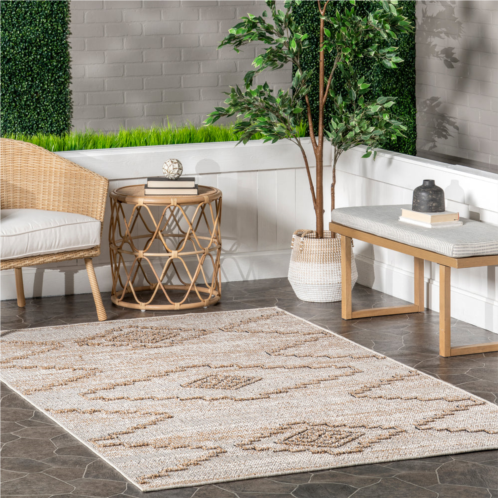 NuLOOM izetta southwestern high-low indoor/outdoor area rug