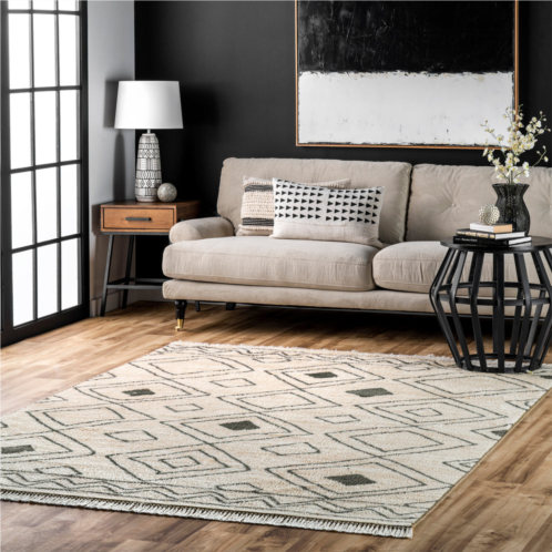 NuLOOM kenley spotted diamonds area rug