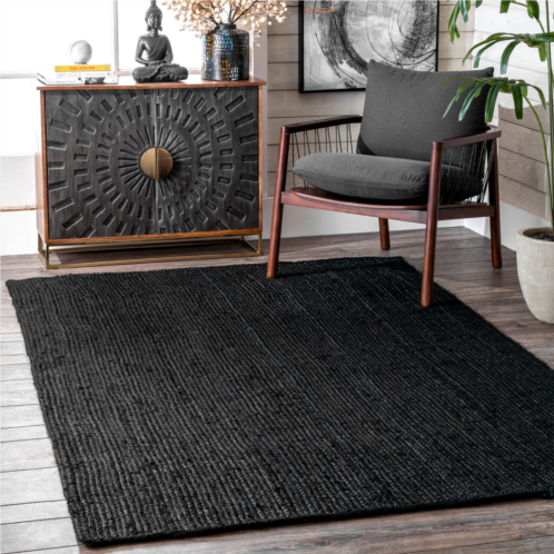 NuLOOM hand woven rigo jute rug