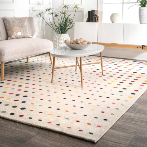 NuLOOM dorie polka dot area rug