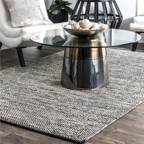 NuLOOM alessi hand woven cotton area rug