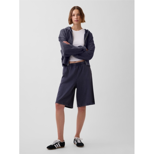 Gap 11.5 VintageSoft Terry Longline Sweat Shorts