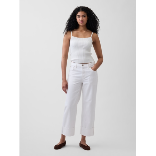 Gap Low Slung Relaxed Crop Jeans