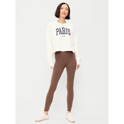 OldNavy High-Waisted Jersey Fashion Layering Leggings