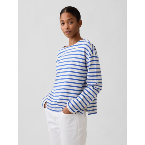 Gap Stripe Boatneck Top