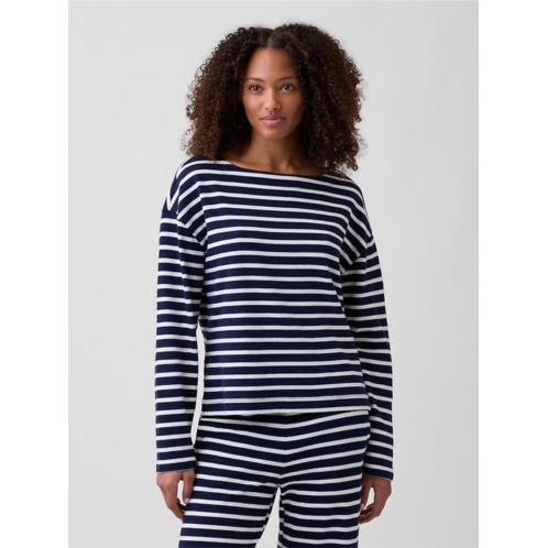 Gap Stripe Boatneck Top