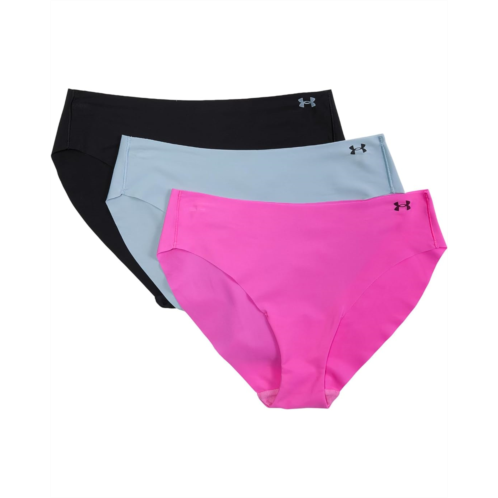 Womens Under Armour Seamless Bikini - 3-Pack Solid