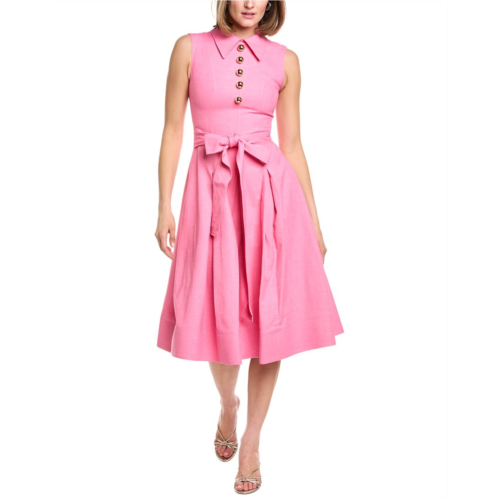 Carolina Herrera pleated midi dress