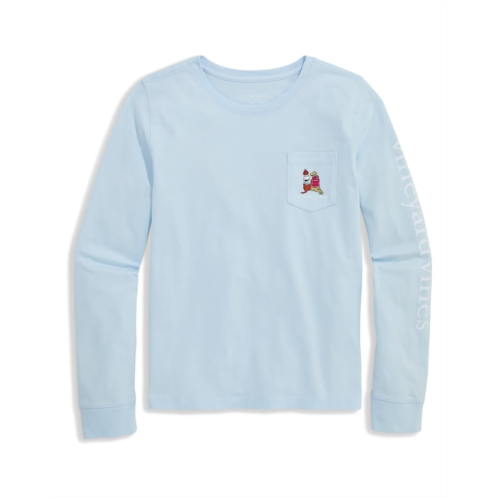 Vineyard Vines Kids Long Sleeve Pocket Tee (Toddler/Little Kid/Big Kid)