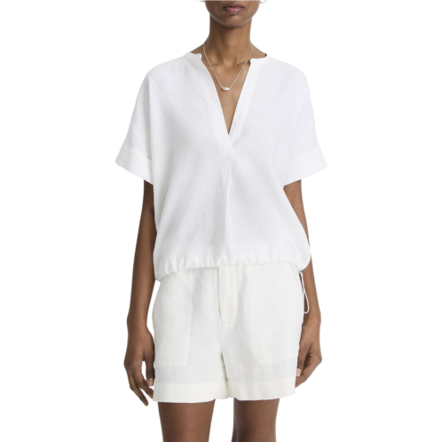 Vince Short Sleeve Doman Sleeve Pullover