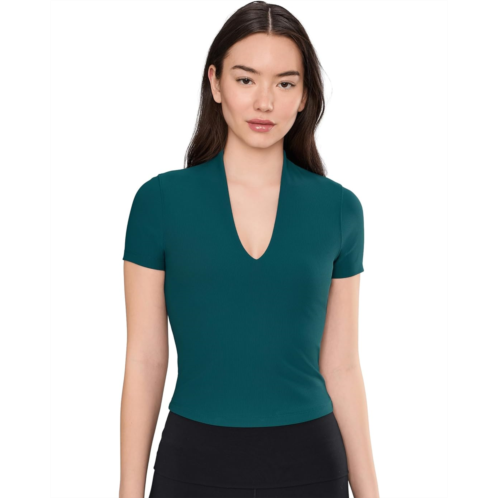 Womens TravisMathew Moveknit Rib Limitless Top