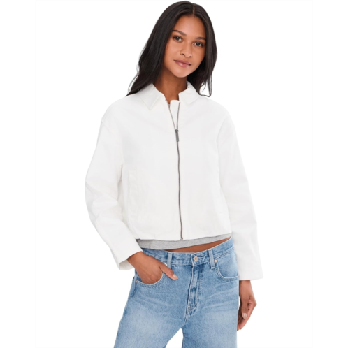 Womens KUT from the Kloth Dylan-Zip Front Jacket with Pleat Detail