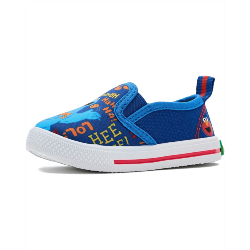 Josmo Sesame Street Canvas Slip On Sneakers (Toddler/Little Kid)