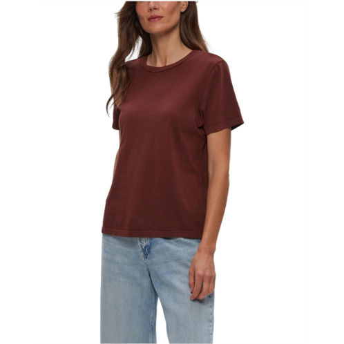 Womens Michael Stars Becca Short Sleeve Crew Neck Tee